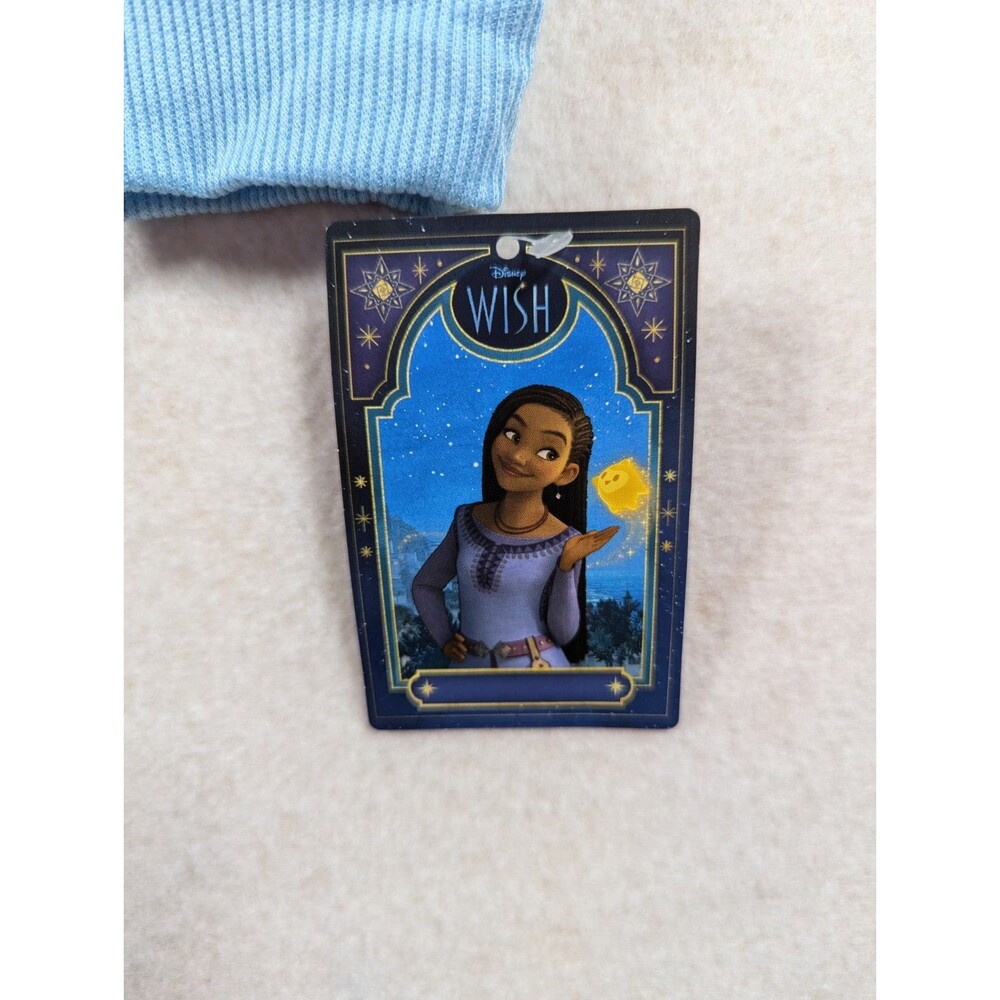Disney Wish - Asha - Blue Sweatshirt & Pants - Youth - Size 6X - Picture 6 of 14